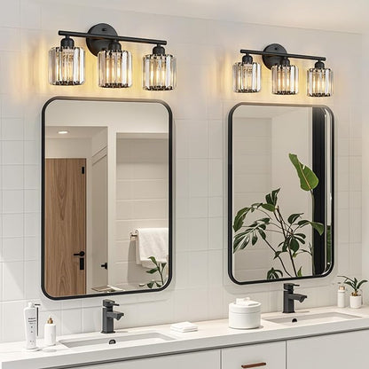 FDPBY Modern 3 Light Crystal Vanity Light, Compatible - Image 7