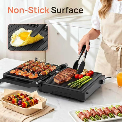 Electric Indoor Grill, 1600W Electric Grill - Image 3
