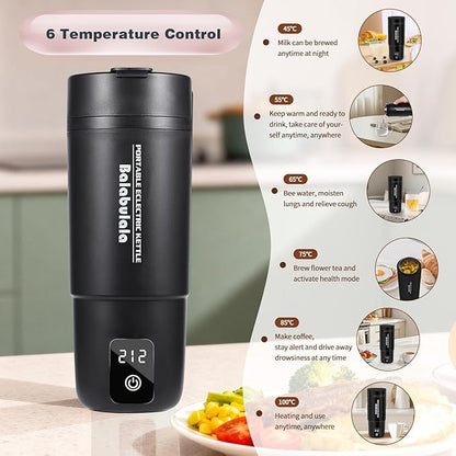 Travel Electric Kettle, Balabulala Portable Water Boiler - Image 5