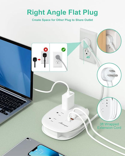 Alitayee 20W USB C Power Strip - Image 5