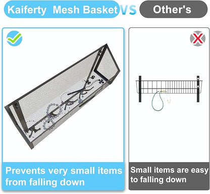 Kaiferty Over The Door Hooks Organizer, Coat Rack Over The Door Storage Hanger - Image 2