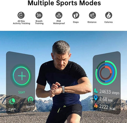 Sunorshop Health Fitness Tracker, Smart Watch - Image 5