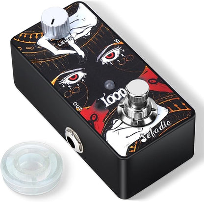Sofadio Looper Guitar Pedal, 30 mins Looping Time Loop Pedal by SOFADIO