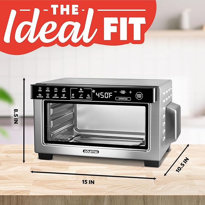 Gourmia Toaster Oven Digital Air Fryer - Image 8