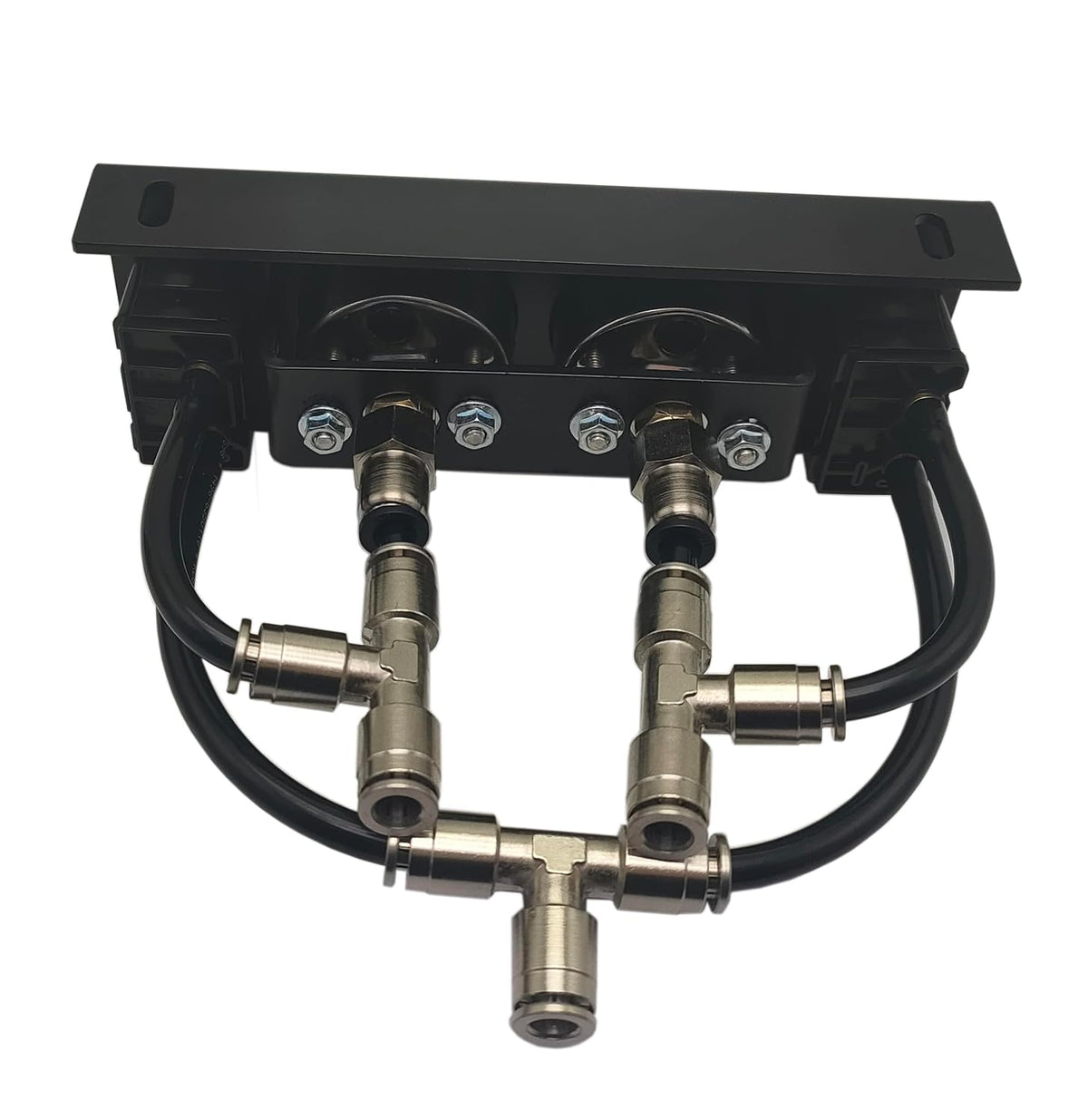 nysus dual air gauge controller panel paddle valve, main product view