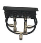 nysus dual air gauge controller panel paddle valve, main product view