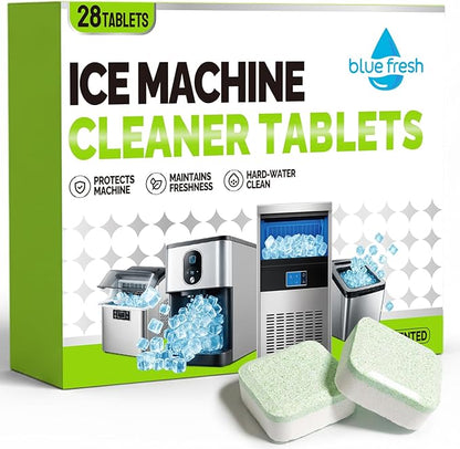 blue fresh Ice Machine Cleaner Tablets by Unknown