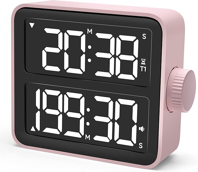 VEWINGL Dual Kitchen Timer Digital – 2-Channel Cooking Timer by VEWINGL