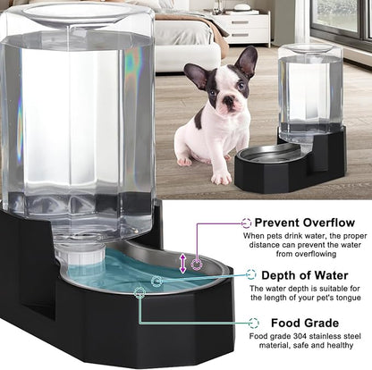 Sfozstra Large Dog Water Dispenser: 7L Automatic Gravity Water Feeder - Image 5