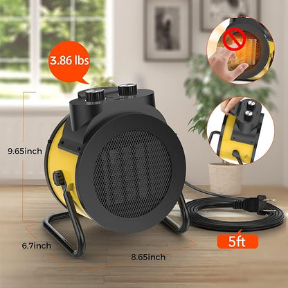 1500W Electric Space Heater - Image 4