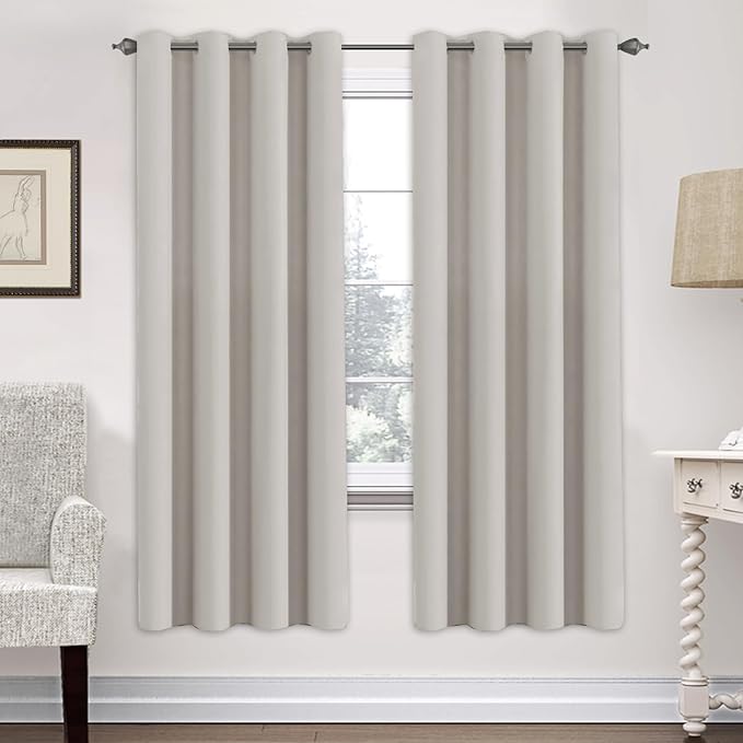 H.VERSAILTEX Premium Blackout Thermal Insulated Room Darkening Curtains by HVERSAILTEX