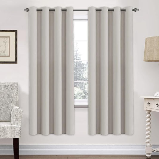 H.VERSAILTEX Premium Blackout Thermal Insulated Room Darkening Curtains by HVERSAILTEX