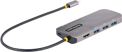 StarTech.com 6-in-1 USB-C Hub for Monitors, 4K 60Hz HDMI Video, Gigabit Ethernet by StarTech