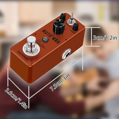 Rowin Auto Wah Guitar Effect Pedal Single Effect Mini Digital Pedal - Image 5