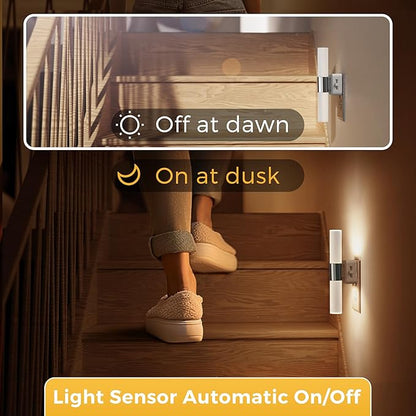 L LOHAS LED Night Light, 2 Pack Night Lights Plug into Wall, 3000K Soft White - Image 5