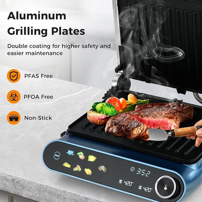 ARLIME Panini Grill Press Sandwich Maker, 1200W Electric Griddle - Image 5