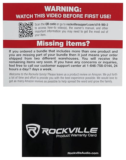 Rockville CL14-100-2 14 AWG 100ft Speaker Wire, CL2 Rated, 70V/100V Compatible - Image 5
