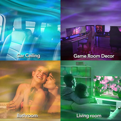 VoMii Northern Lights Projector, 16 Colors Luminorthe Cube Lamp - Image 7
