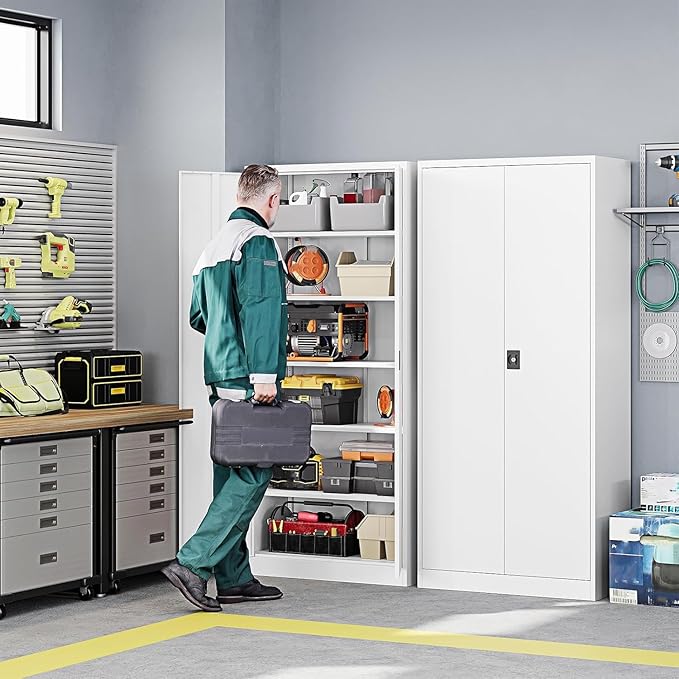Letaya Metal Garage Storage Cabinets - Image 4
