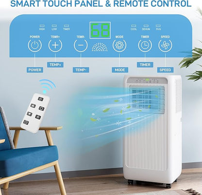 Portable Air Conditioners, 10000 BTU Cooling Capacity - Image 2