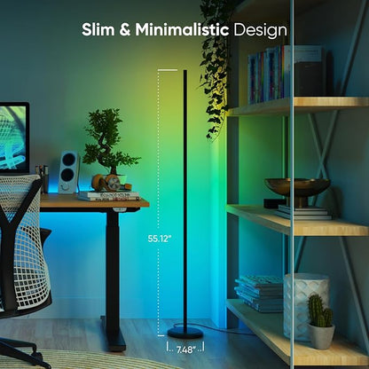Nanoleaf Matter Smart Floor Lamp, LED Standing Lamps Work - Image 4