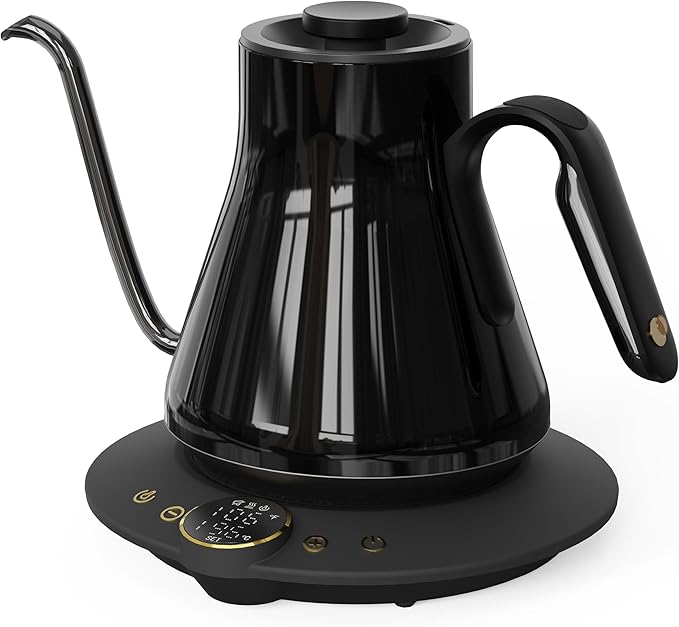 Cocinare FLOW B9 Gooseneck Electric Kettle, Precise Temperature Control by Cocinare