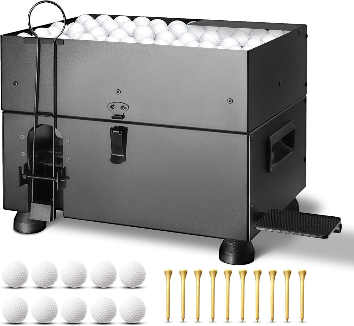 maysun automatic golf ball dispenser for indoor &, main product view