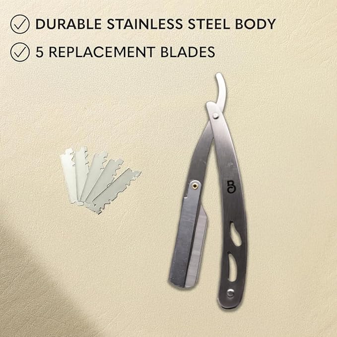 The Beard Club Straight Razor for Men - Image 9