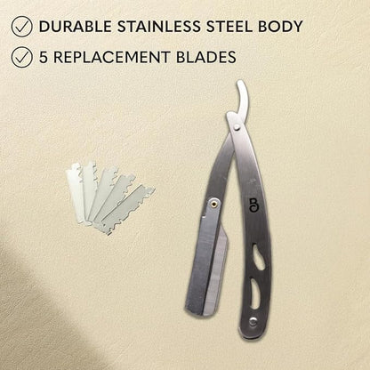 The Beard Club Straight Razor for Men - Image 9