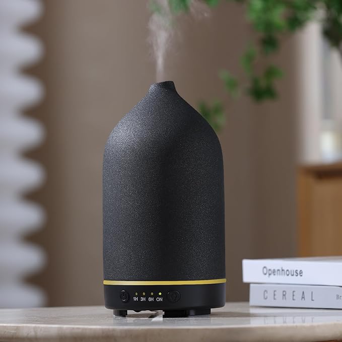 200ML Ceramic Essential Oil Diffuser by Gooamp
