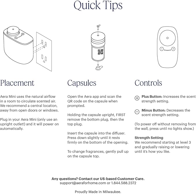 Aera Mini Home Fragrance Diffuser Plug-in: Smart Home App Aroma Control - Image 9