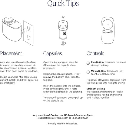 Aera Mini Home Fragrance Diffuser Plug-in: Smart Home App Aroma Control - Image 9