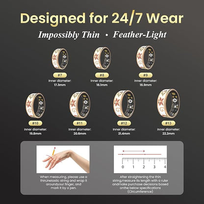 Enamel Craft Smart Ring for Women & Men - Image 2