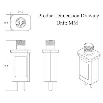 4.5V 1A LED Controller LED Transformer Class 2 Power Supply, IP44 Waterproof - Image 6