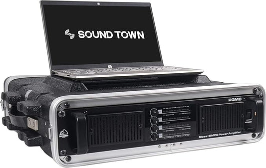 Sound Town Lightweight 4U PA DJ Rack/Road Case by SOUNDTOWN