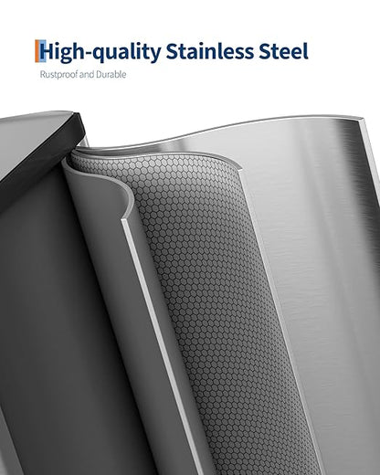 Garvee Trash Can, 2 x 10.6 gal Garbage Can - Image 3