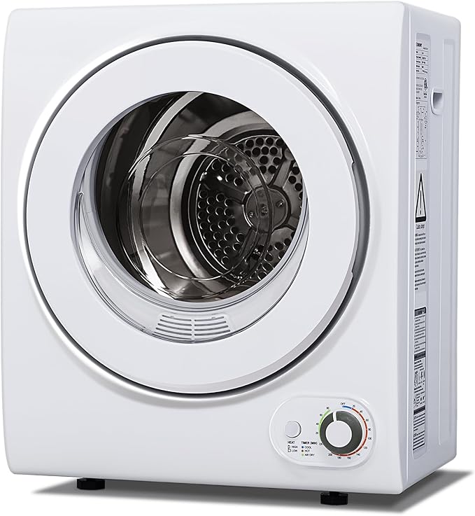 Euhomy Portable Dryer 1.5 cu. ft., 850W Powerful Clothes Dryer by EUHOMY
