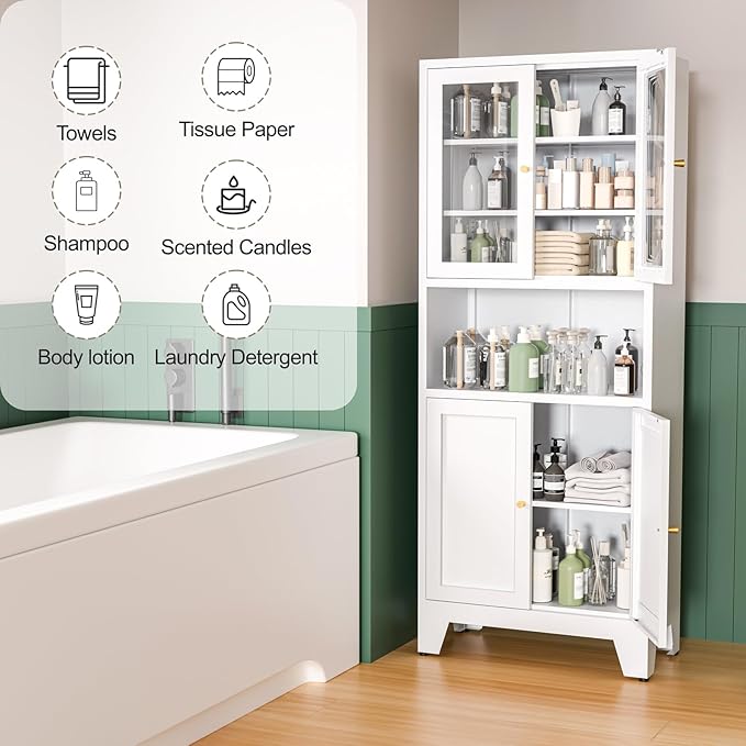 Metal Pantry Storage Cabinet - Image 5