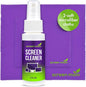 Screen Cleaner Spray and 2 Microfiber Cloths - 2oz Bottle by Screen Mom-Screen by ScreenMom