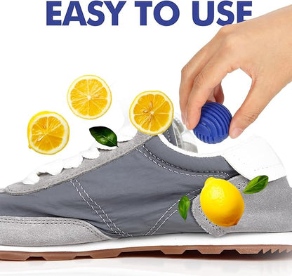 Sneaker Deodorizer Balls Escape Scent 6 Pack, Odor Eliminator Balls - Image 3