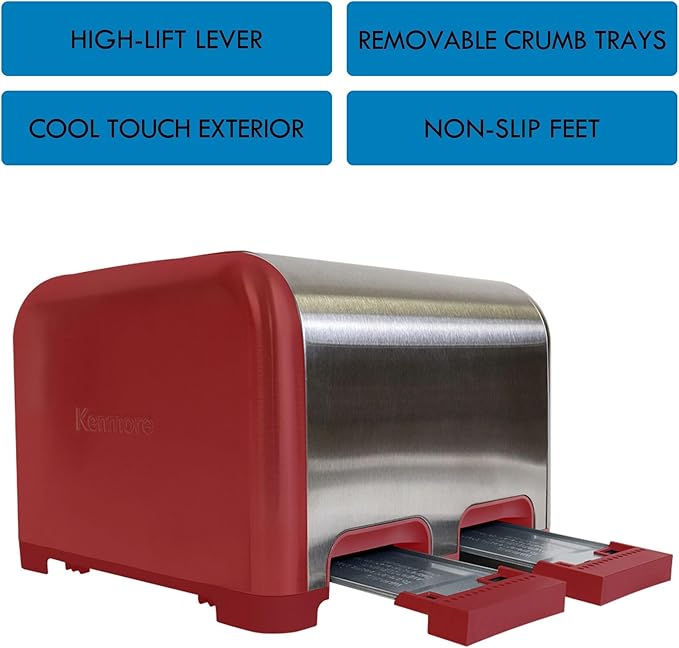 Kenmore 40604 4-Slice Toaster - Image 6