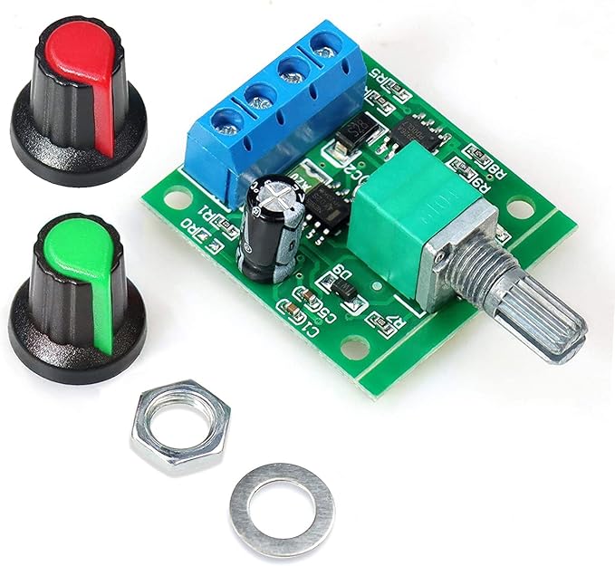 Gebildet 4pcs PWM Low Voltage Motor Speed Controller DC 1.8V/3V/5V/6V/12V 2A - Image 2