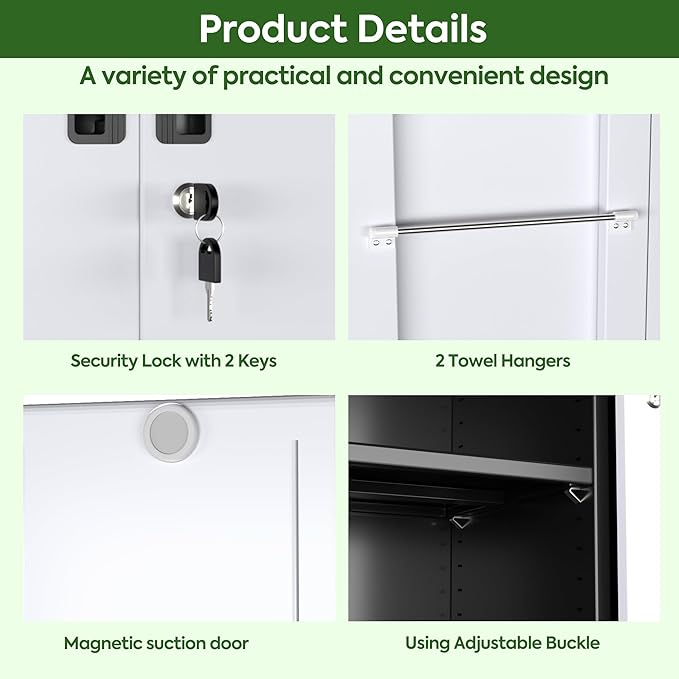 Broom Closet Storage Cabinet - Image 7