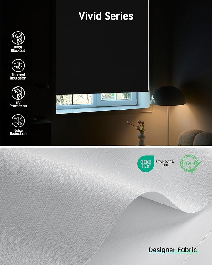 Yoolax Motorized Blinds with Remote, Smart Blinds - Image 6
