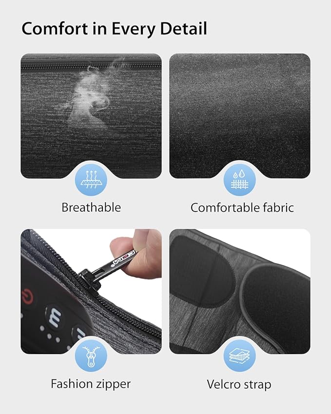 CINCOM Cordless Calf Massager for Circulation, Leg Compression Massager for Calf - Image 5