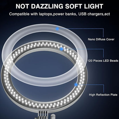 Ring Light with Stand, Zoom Lighting - Image 7