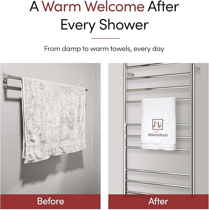 WarmlyYours Heated Towel Rack - Image 11