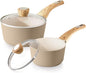 SENSARTE 1.5 & 2.5 Quart Ceramic Sauce Pan Sets by SENSARTE