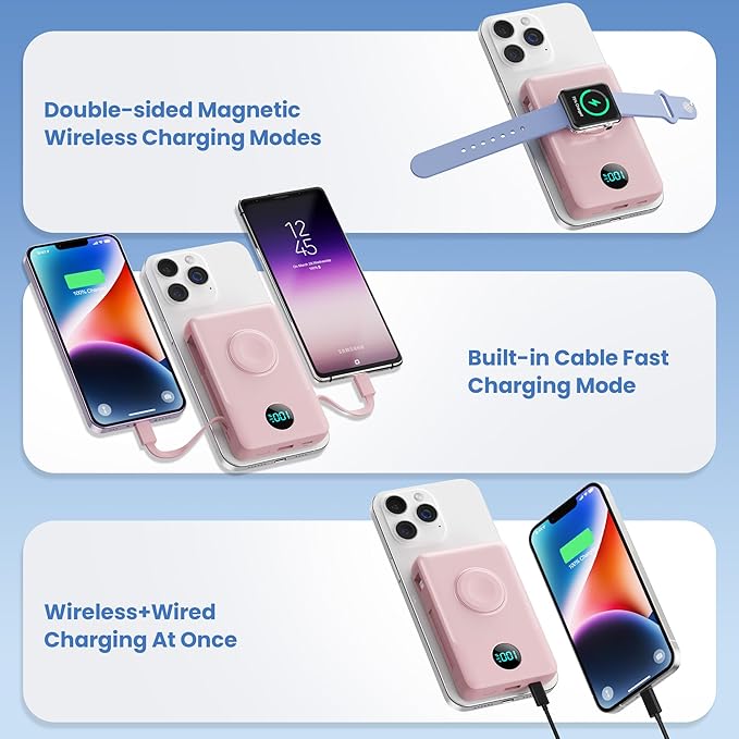 6 in 1 Magnetic Portable Charger - Image 6