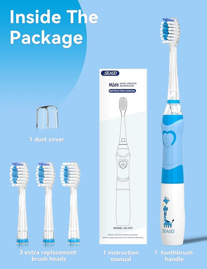 SEAGO Kids Electric Toothbrush - Image 6